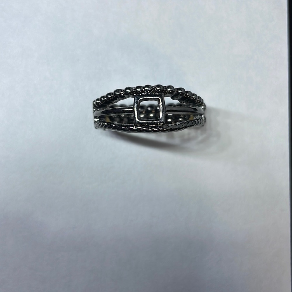 Black Chrome Ring